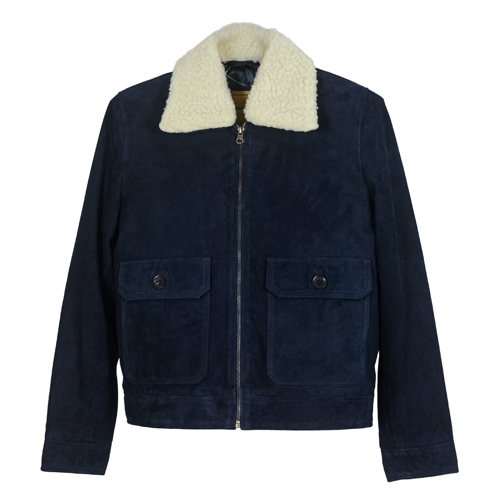 Oslo Sheep Fur Suede Jacket