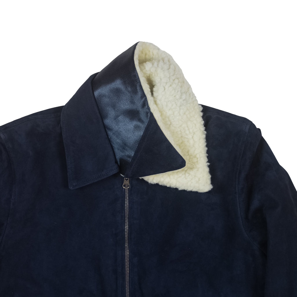 Oslo Sheep Fur Suede Jacket