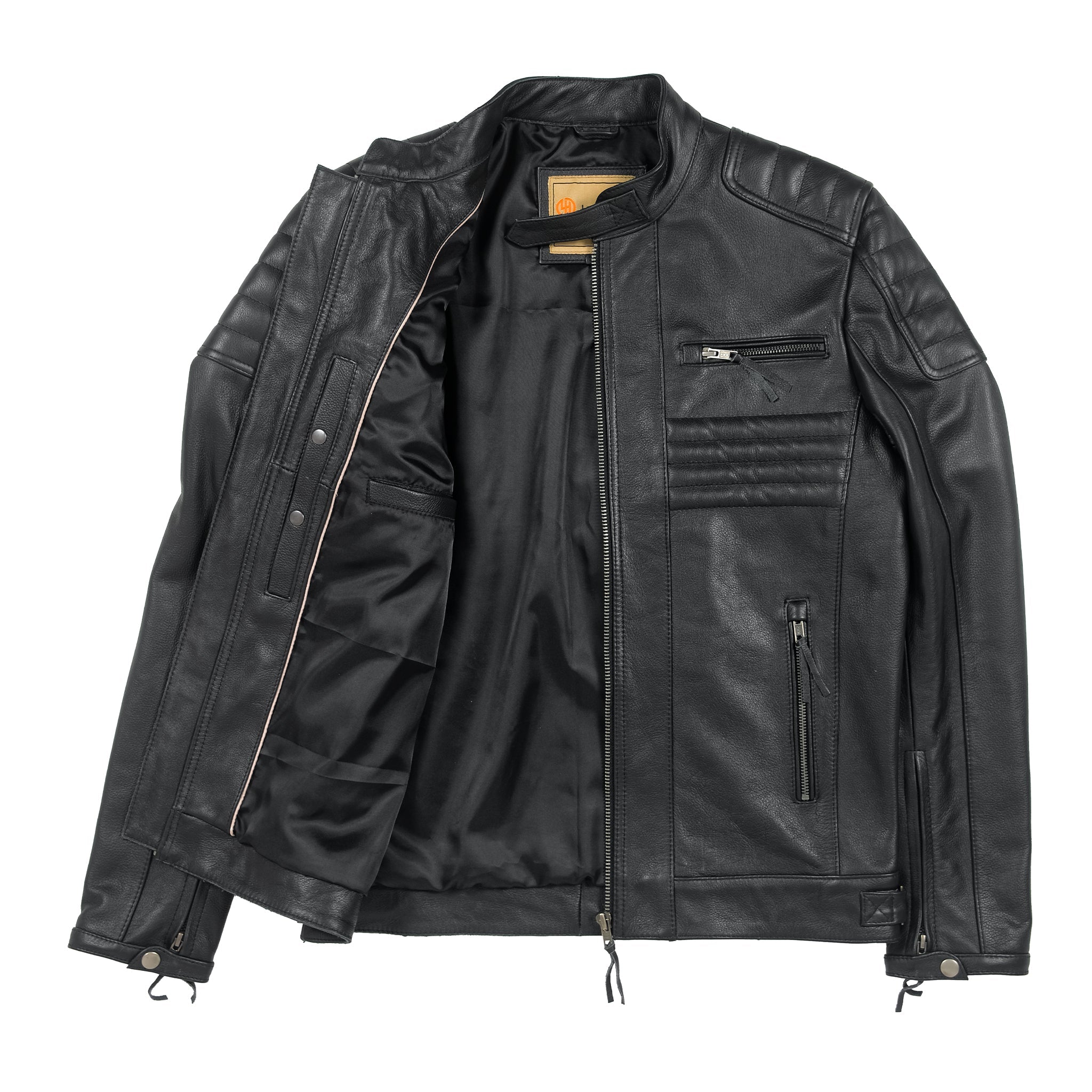 Blackstone Quilted Biker Jacket-3