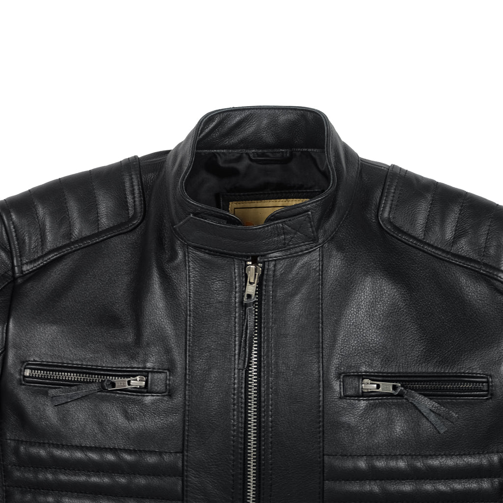 Blackstone Quilted Biker Jacket-4