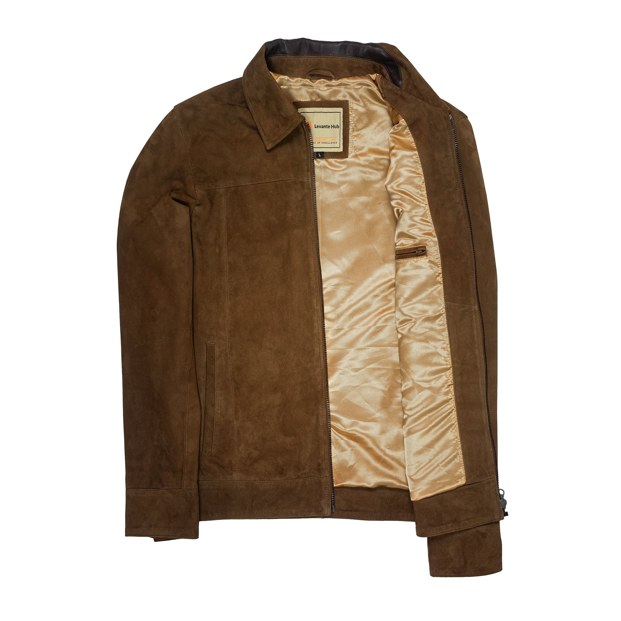 Sierra Ridge Suede Jacket – Earth Brown