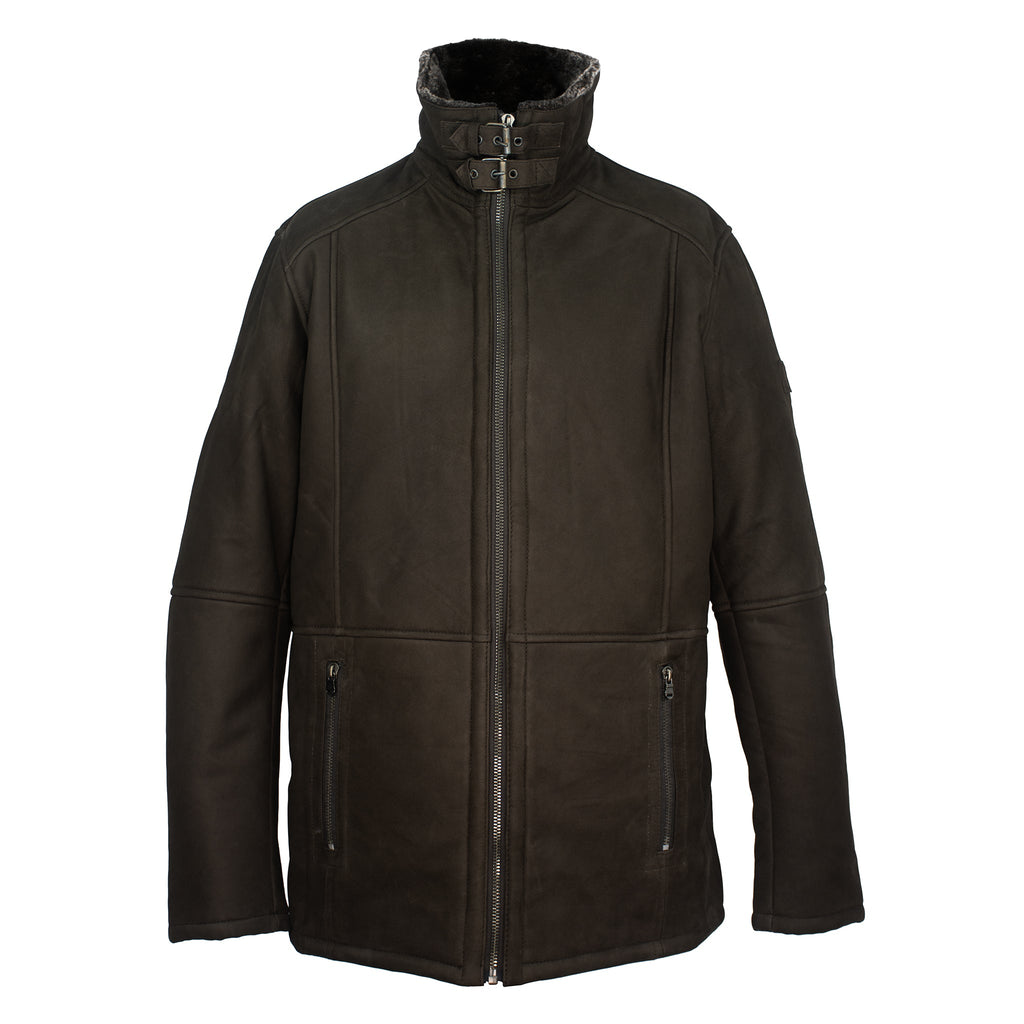 Premium Faux Fur Lined Leather Jacket-2