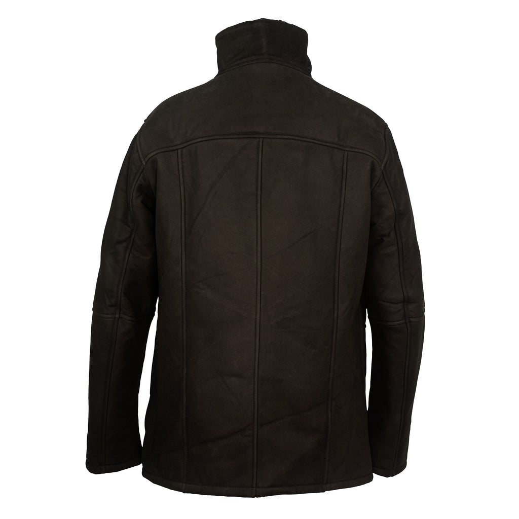 Premium Faux Fur Lined Leather Jacket-1