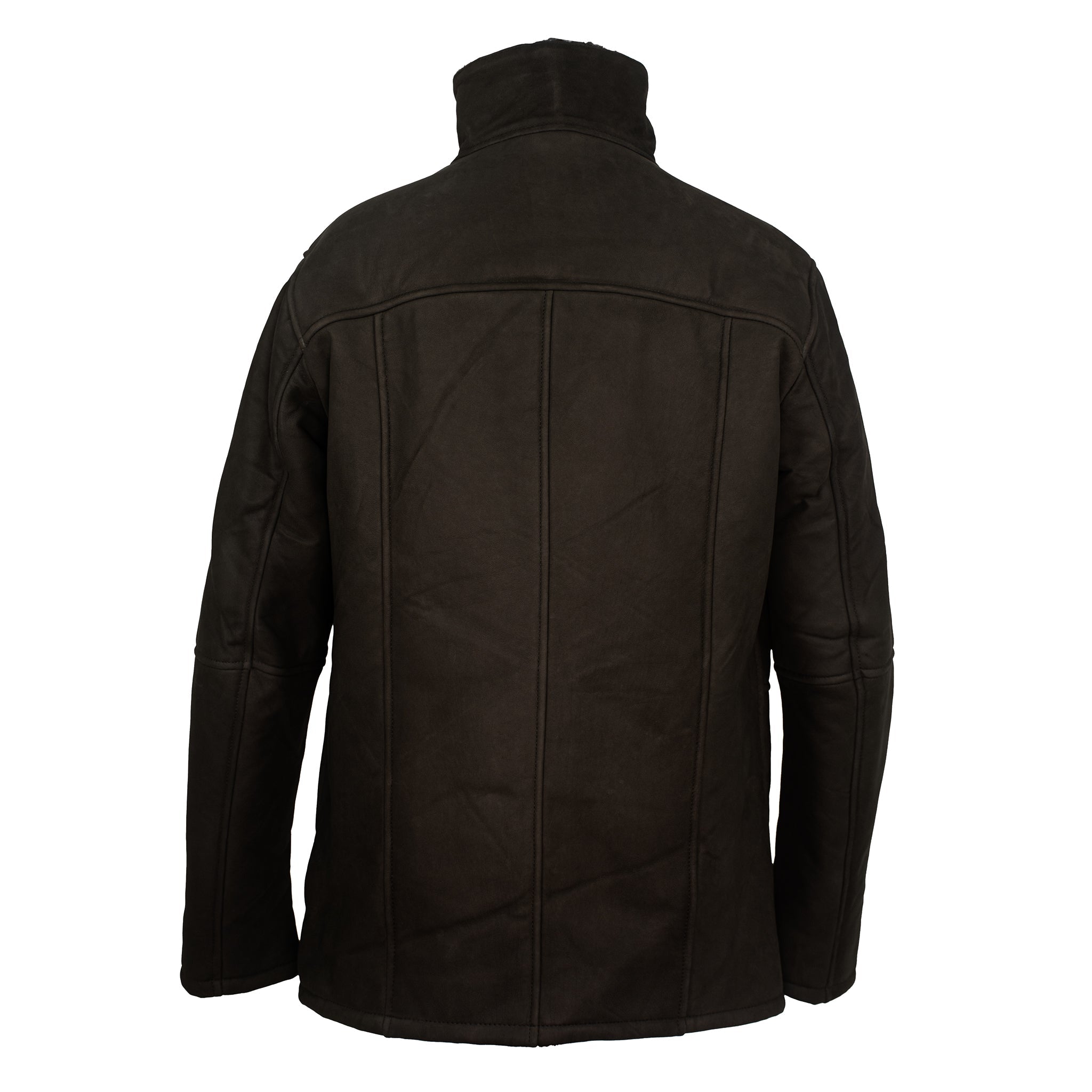 Premium Faux Fur Lined Leather Jacket-1