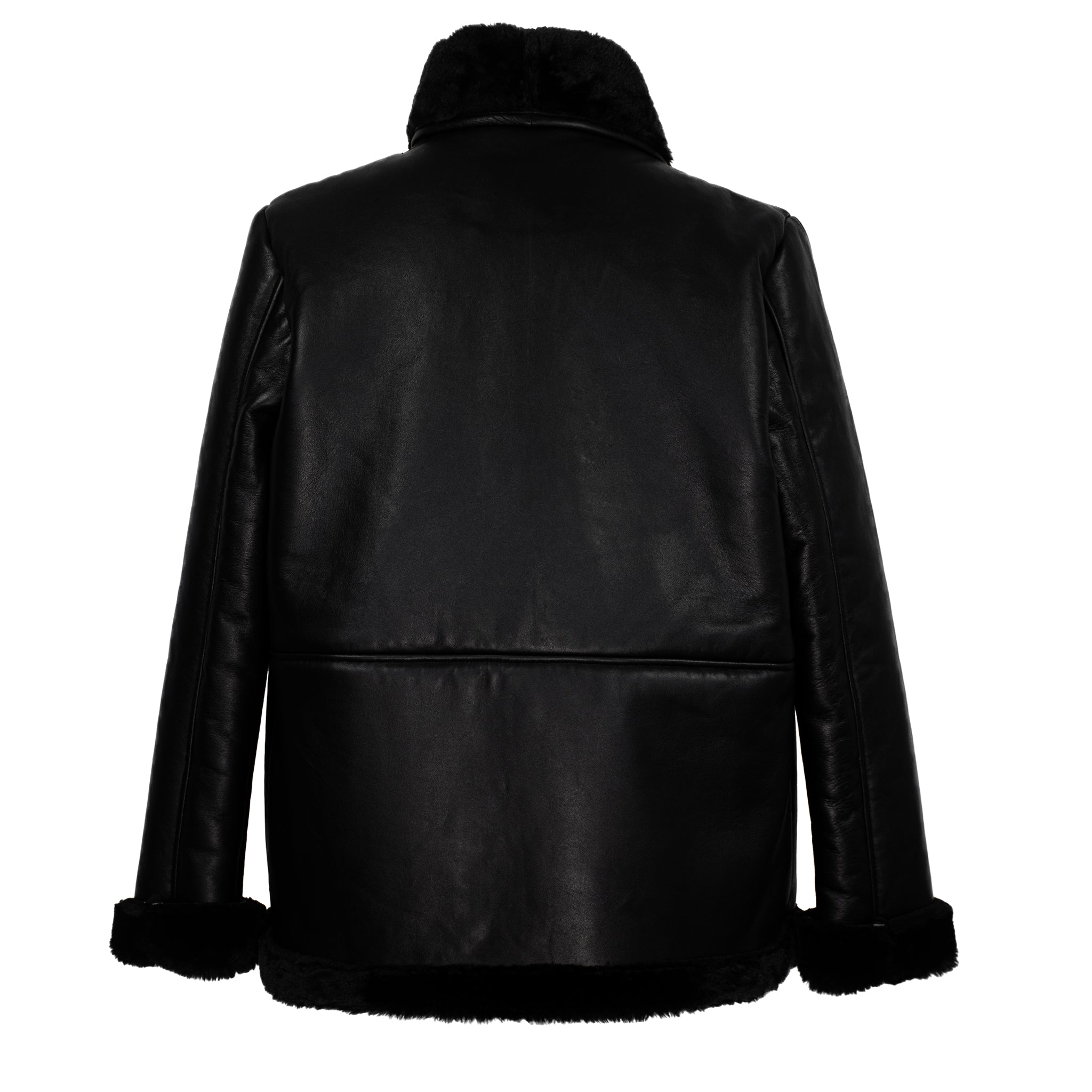 LambEdge Shearling-Lined Lambskin Jacket-1