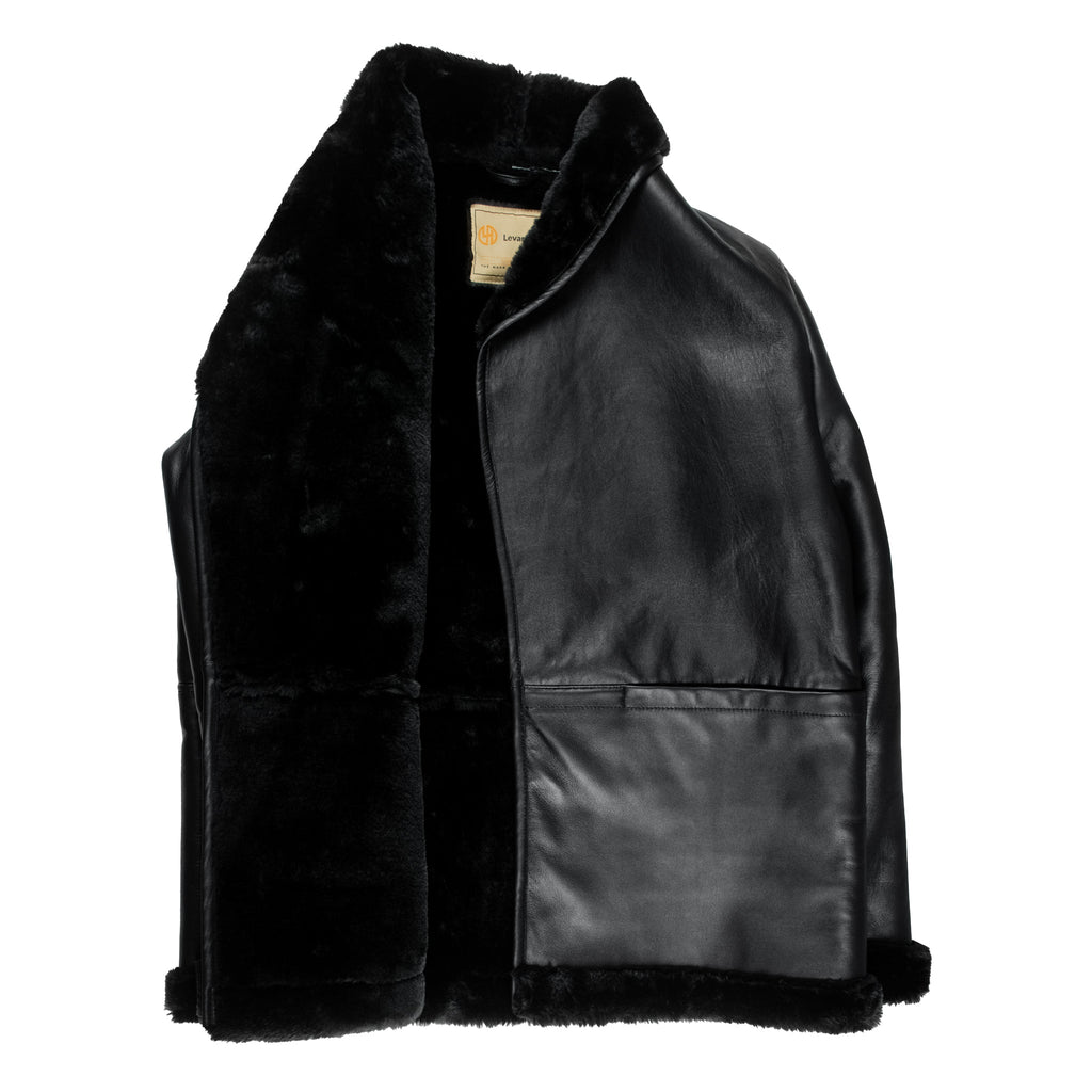 LambEdge Shearling-Lined Lambskin Jacket-2