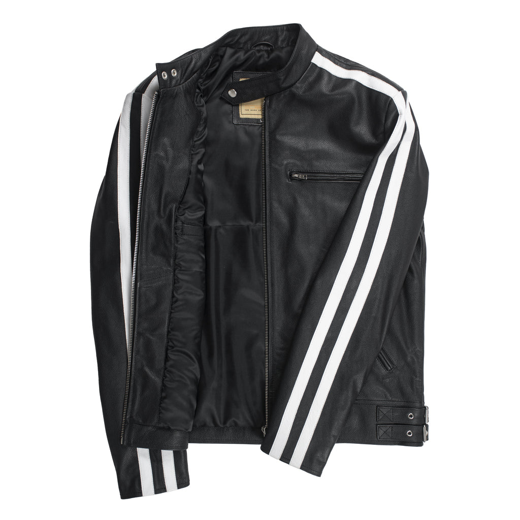 Streetline Racer Leather Jacket-3