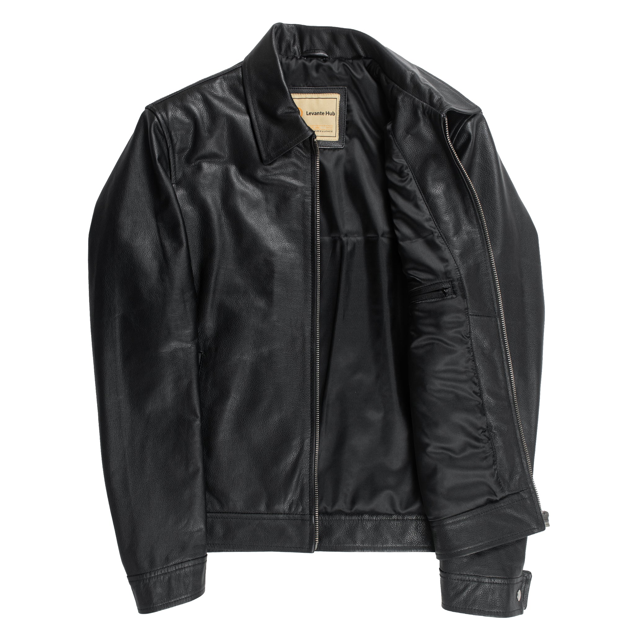 Classic Zip-Up Bomber Jacket-2