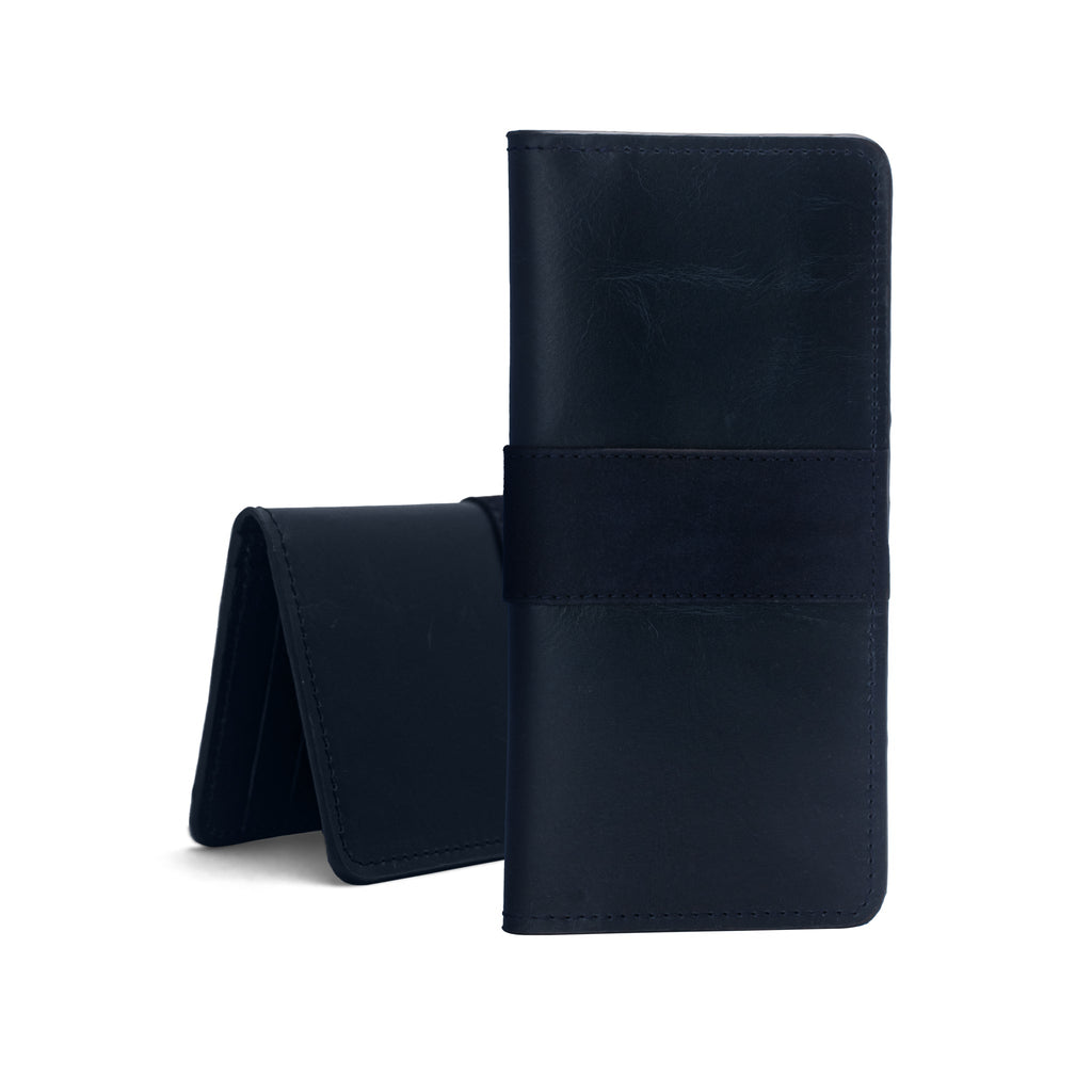 Buffalo Crazy Horse Leather Travel Wallet