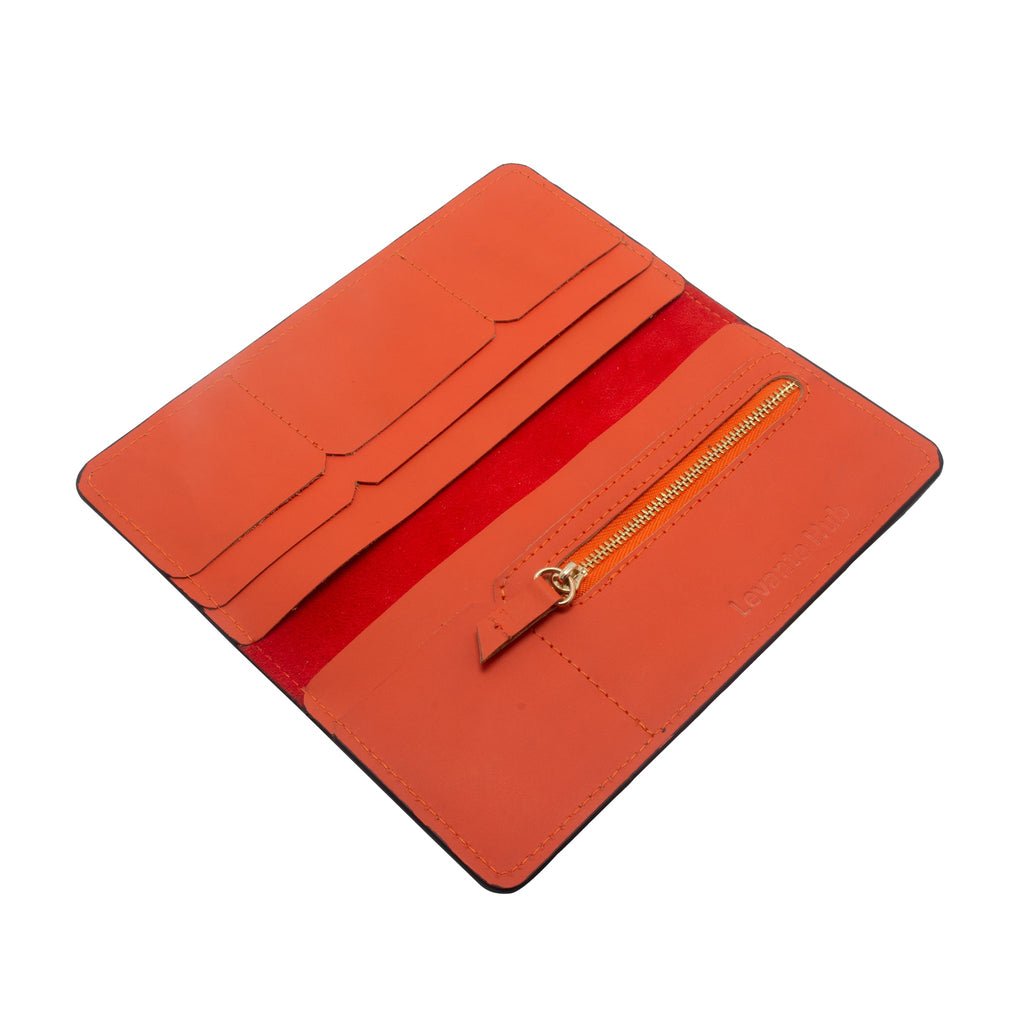 Classic Long Cow Leather Wallet