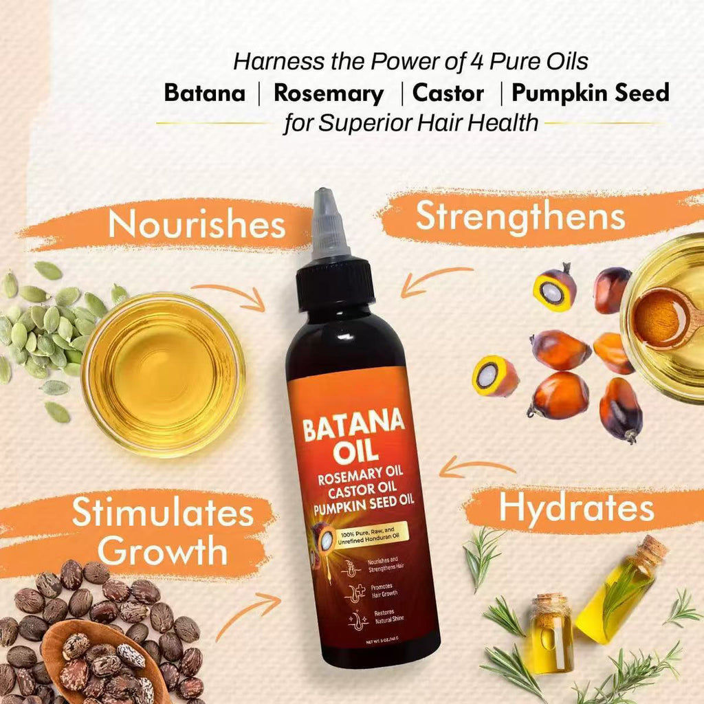 Batana Oil To Improve Frizz To Promote Smooth Soft Hair Care Essential Oil In Stock Supply 118ml