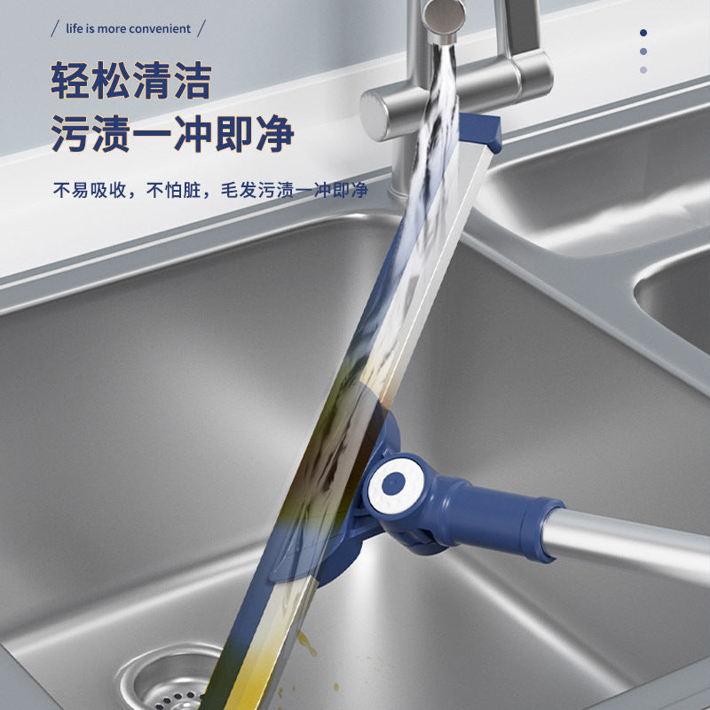 [Patented Authentic] Magic Broom Silicone Non-Stick Hair Retractable Long-Handed Broom Glass Wiper