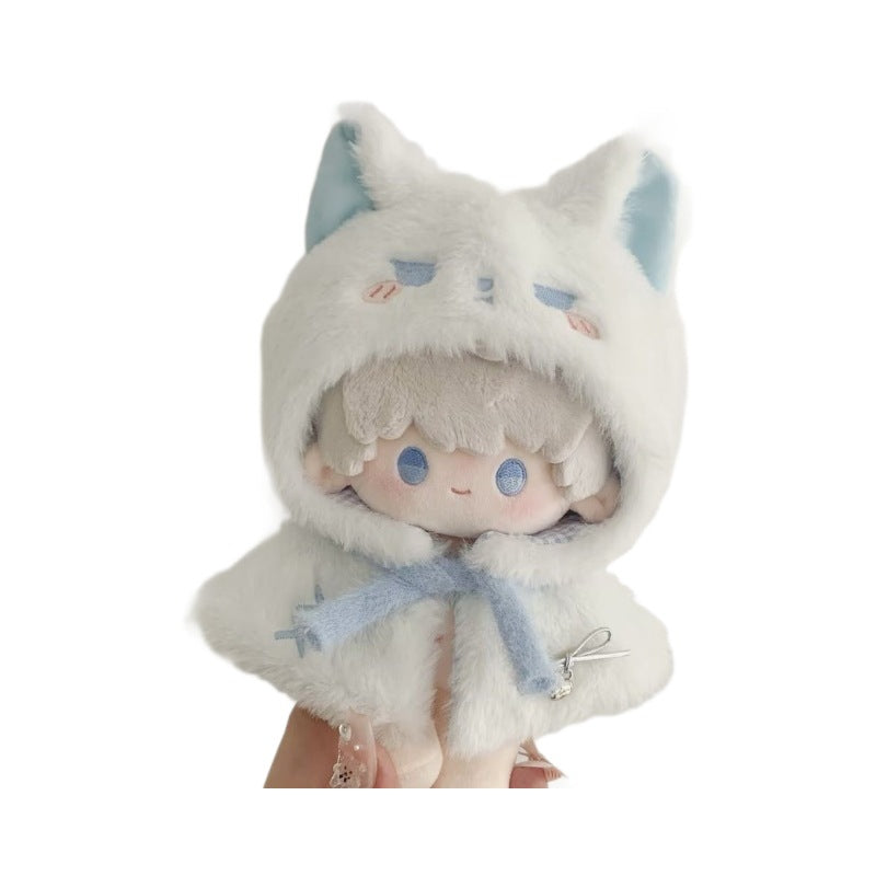 1020cm Baby Coat Animal Body Cloak Starfish Body Headgear Centimeter Cute Cake Cotton Small Cloak Doll Dress-up