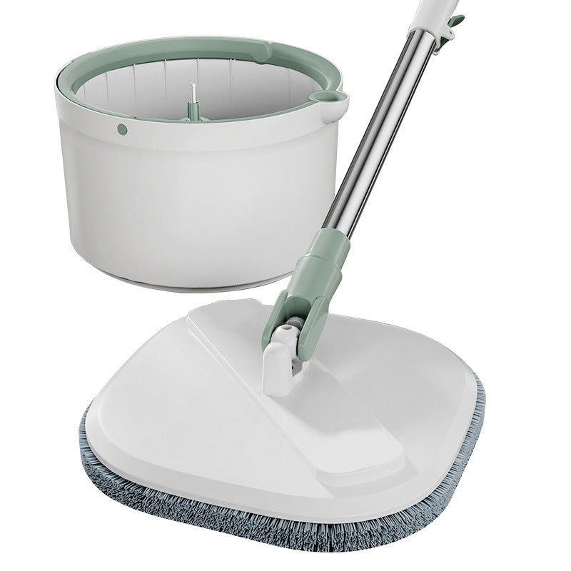 New Rotating Flat Mop Bucket Hand-free Washing Lazy Household Wholesale Clean Dirt Separation Mop Mop Mop Mop Mop