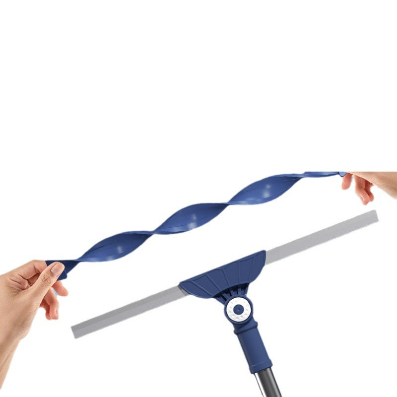 [Patented Authentic] Magic Broom Silicone Non-Stick Hair Retractable Long-Handed Broom Glass Wiper