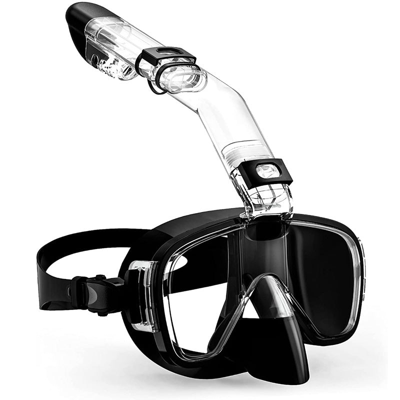 Waterproof Anti-fog Diving Mask Small Snorkeling Mask Adult Children Full Dry Diving Mask Snorkeling