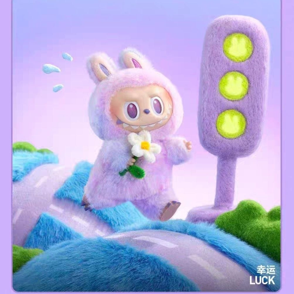 LABUBU Bubble Special Three-generation Vinyl Plush Doll Pendant Cute Doll Pull Cloth Blind Box Women