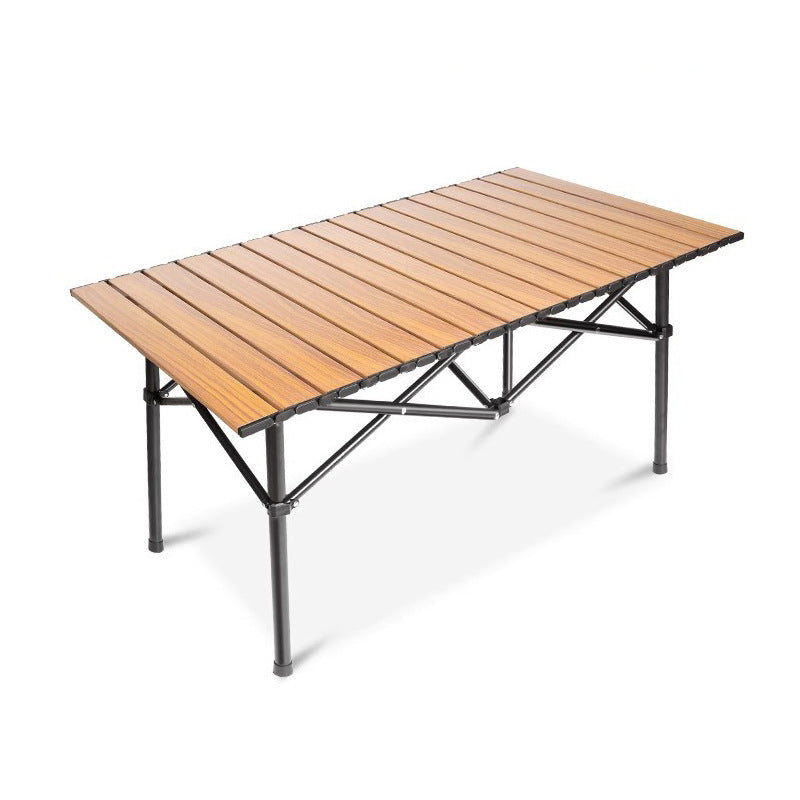 Outdoor Folding Table Egg Roll Table Camping Table Equipment Full Set Camping Picnic Table And Chairs Portable Stall Folding Table