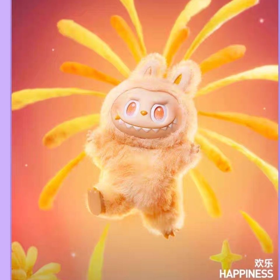 LABUBU Bubble Special Three-generation Vinyl Plush Doll Pendant Cute Doll Pull Cloth Blind Box Women