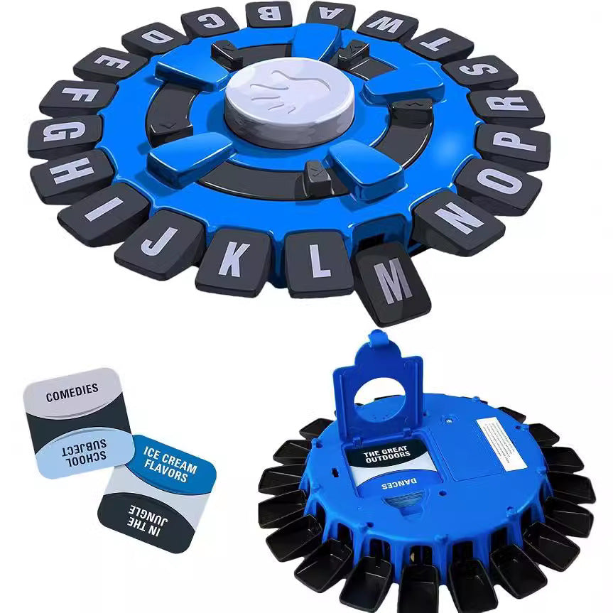 Kids Tapple Crazy Alphabet Game Fast-paced Family Board Game Educational Toys