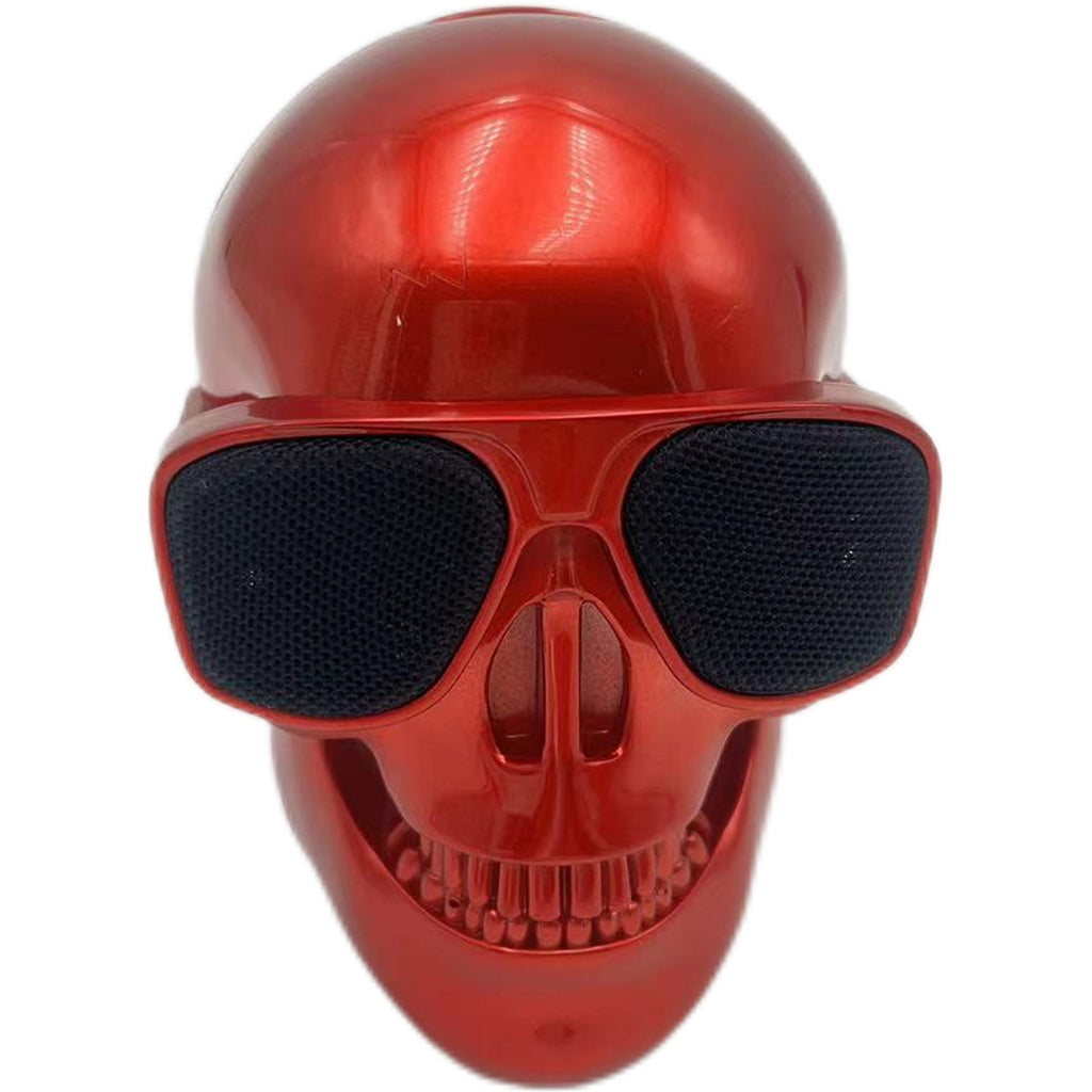 Portable Wireless Bluetooth Speaker Card Insertion Skull Head Design Small Large Sizes Available Bass Cannon Radio