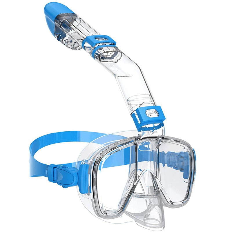 Waterproof Anti-fog Diving Mask Small Snorkeling Mask Adult Children Full Dry Diving Mask Snorkeling