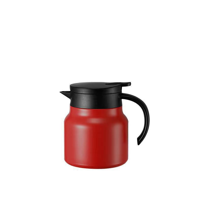 304 Stainless Steel Stew Pot Household Large Capacity Coffee Pot Creative Tea And Water Separation Thermos Pot Batch